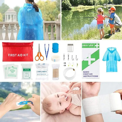 Standard Portable Survival Outdoor Emergency Gear Kit